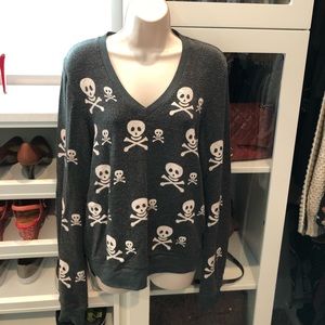 Wildfox Skulls Baggy Jumper